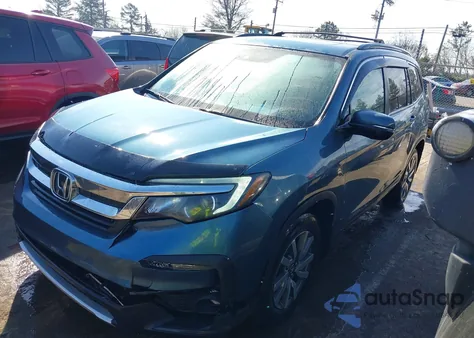 2019 Honda Pilot Ex-L z USA, uszkodzony, nr VIN 5FNYF5H57KB029207